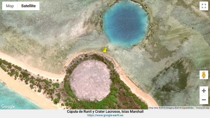 Cúpula de Runit y Cráter Lacrosse, Islas Marshall