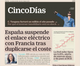 CincoDías - España suspende el enlace eléctrico con Francia tras duplicarse el coste