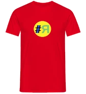 Camiseta Retrovoltaica roja