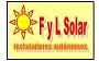 F y L Solar, instaladores autónomos