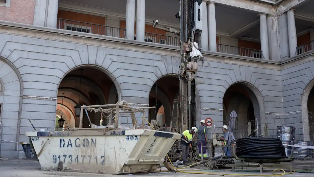 Obras de geotermia en el MITECO