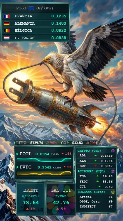 Continúan las subidas hoy en el Mercado Eléctrico. ¿Rally alcista?