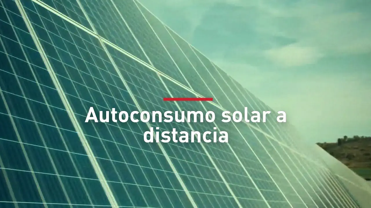 Autoconsumo solar a distancia