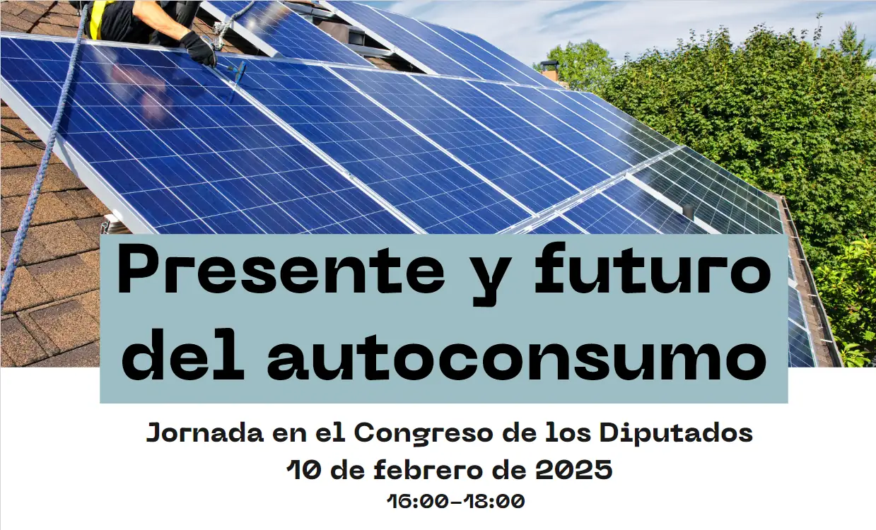 Presente y futuro del autoconsumo. Jornada.