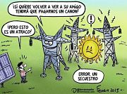 La fotovoltaica española paralizada frente a la apuesta mundial. 