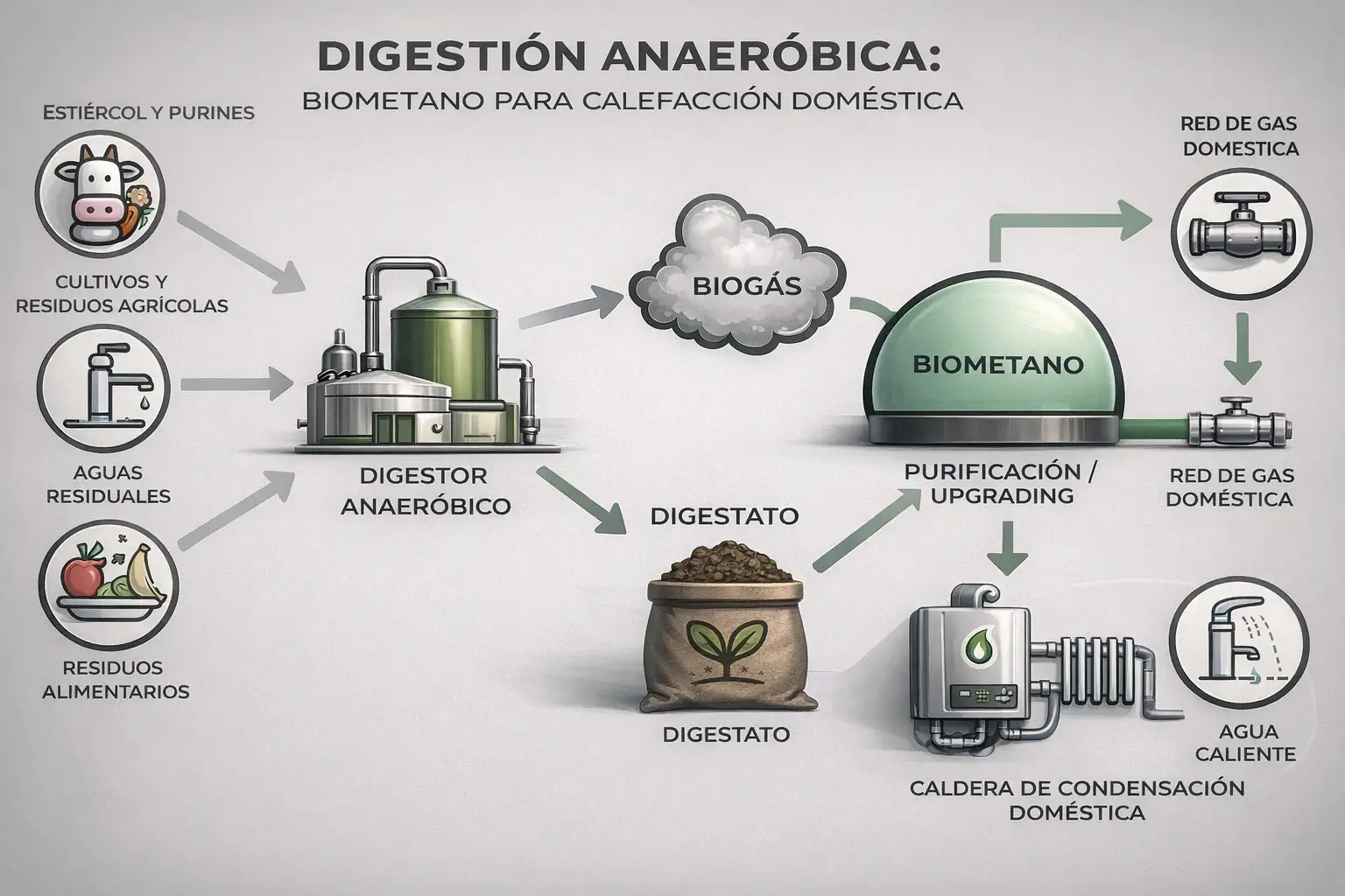 El biometano como vector clave en la descarbonización