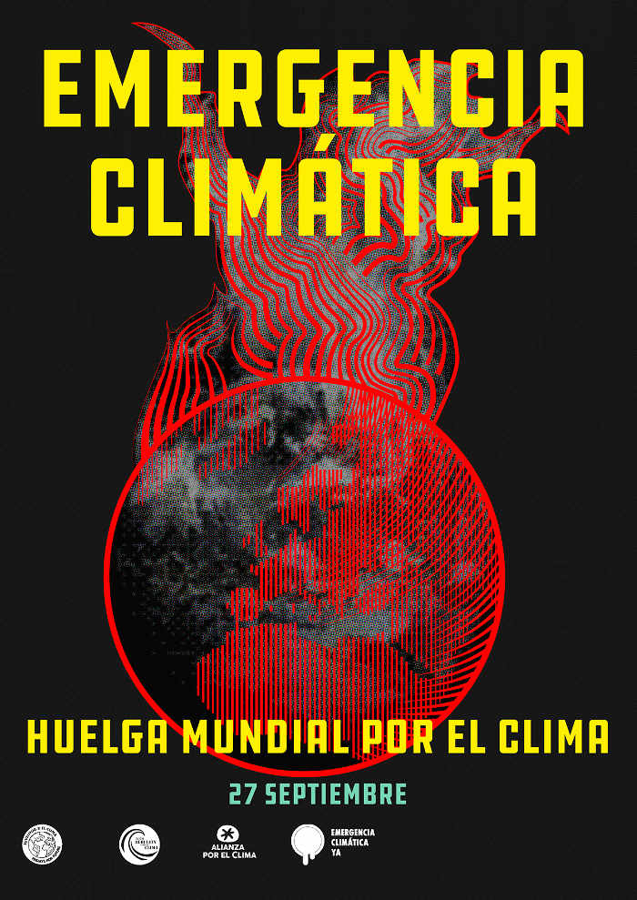 Más de 300 organizaciones españolas se suman a la Huelga Mundial por el Clima.