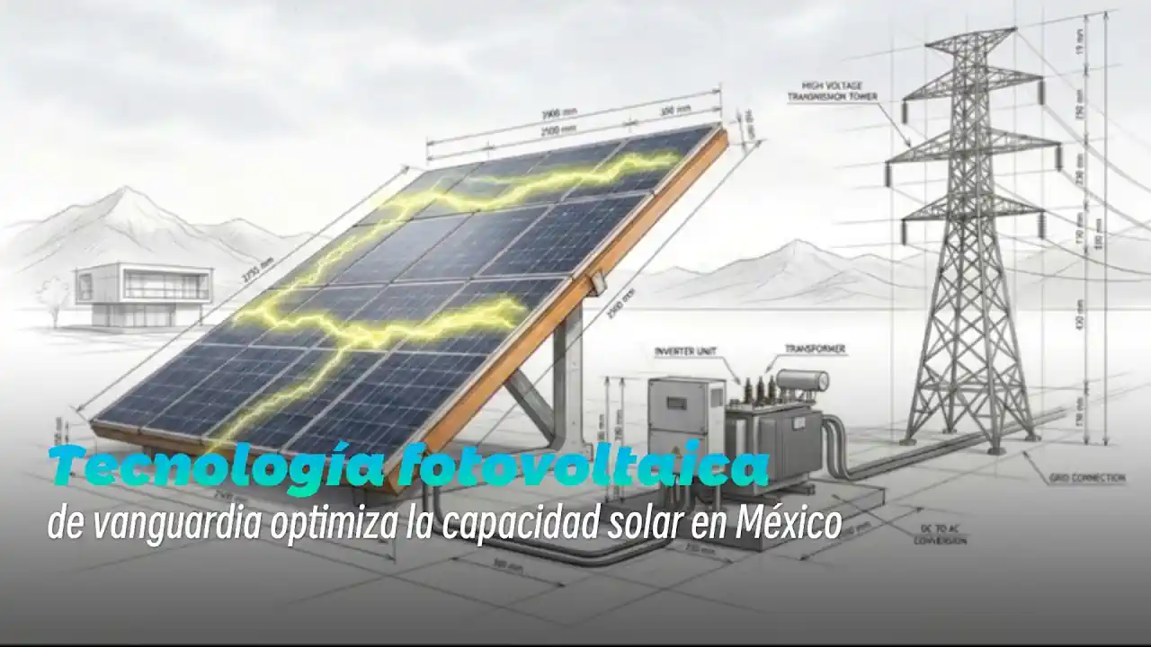 Tecnología fotovoltaica de vanguardia optimiza la capacidad solar en México