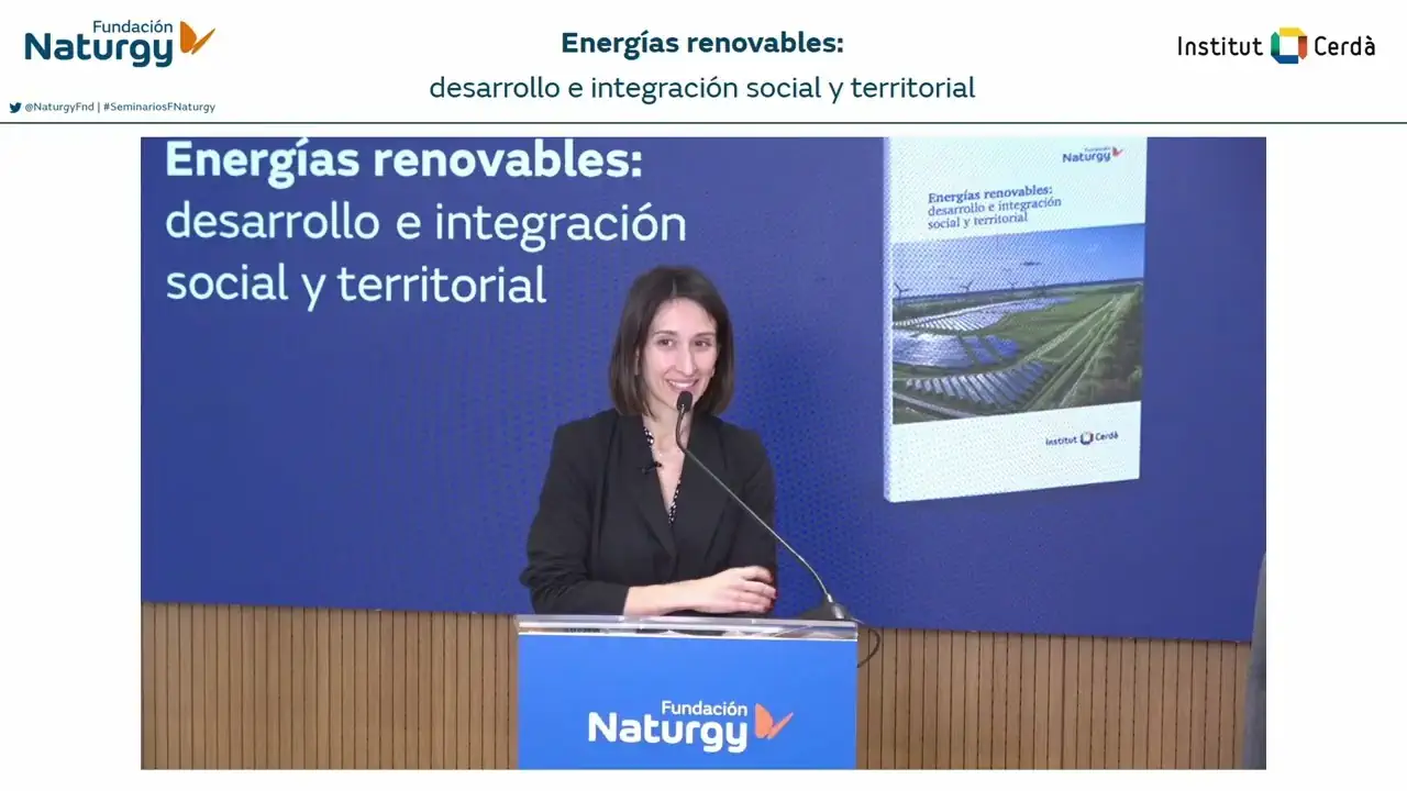 Energías renovables: desarrollo e integración social y territorial