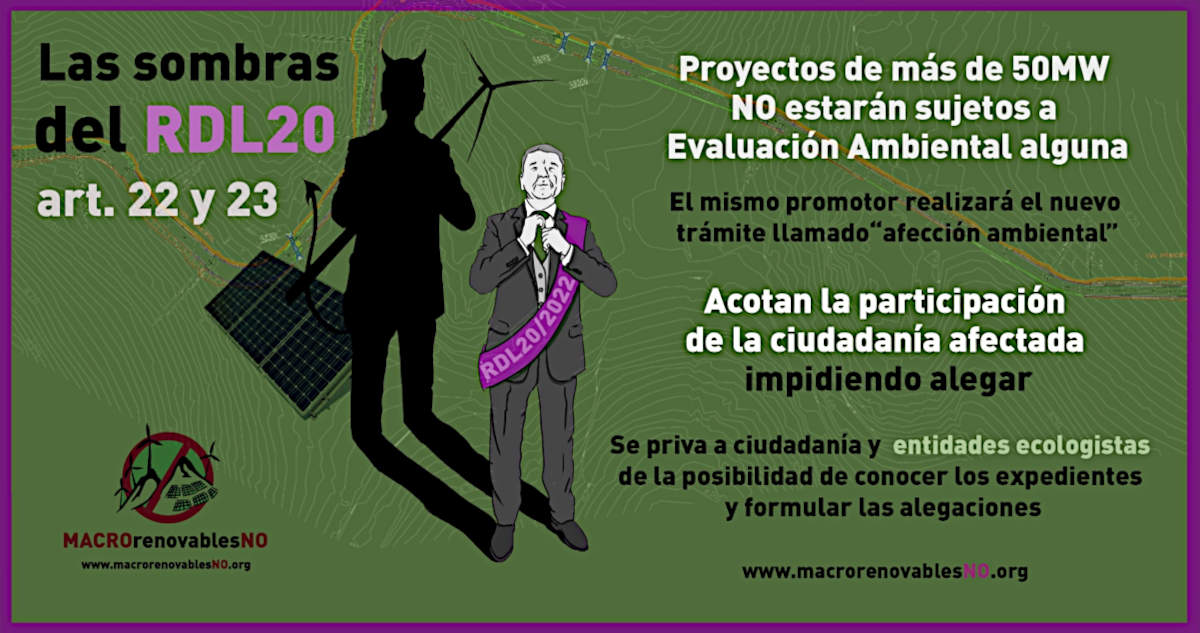 ¡¡¡ PAREMOS LOS ARTÍCULOS 22 y 23 de Real Decreto Ley 20/2022 !!!