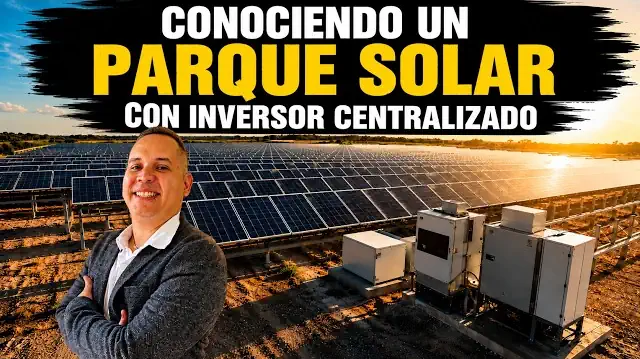 Conoce un parque solar fotovoltaico de 1MW con inversores centralizados y un sistema BESS