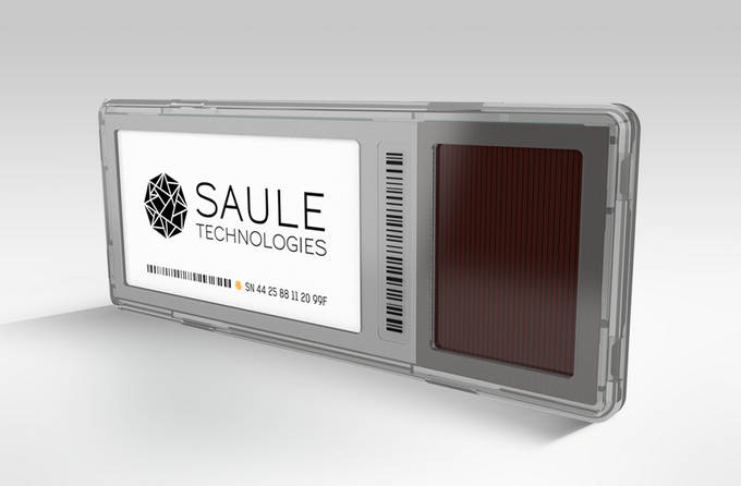 Saule Technologies lanza las primeras etiquetas electrónicas para estantes del mundo basadas en celdas fotovoltaicas de perovskita