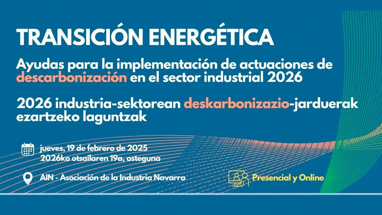 Ayudas para la implementación de actuaciones de descarbonización en el sector industrial 2025-2026