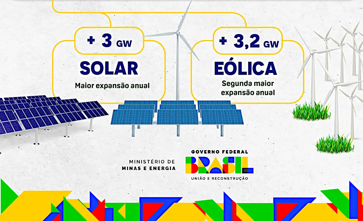 Brasil bate récord de expansión de energía solar en 2023