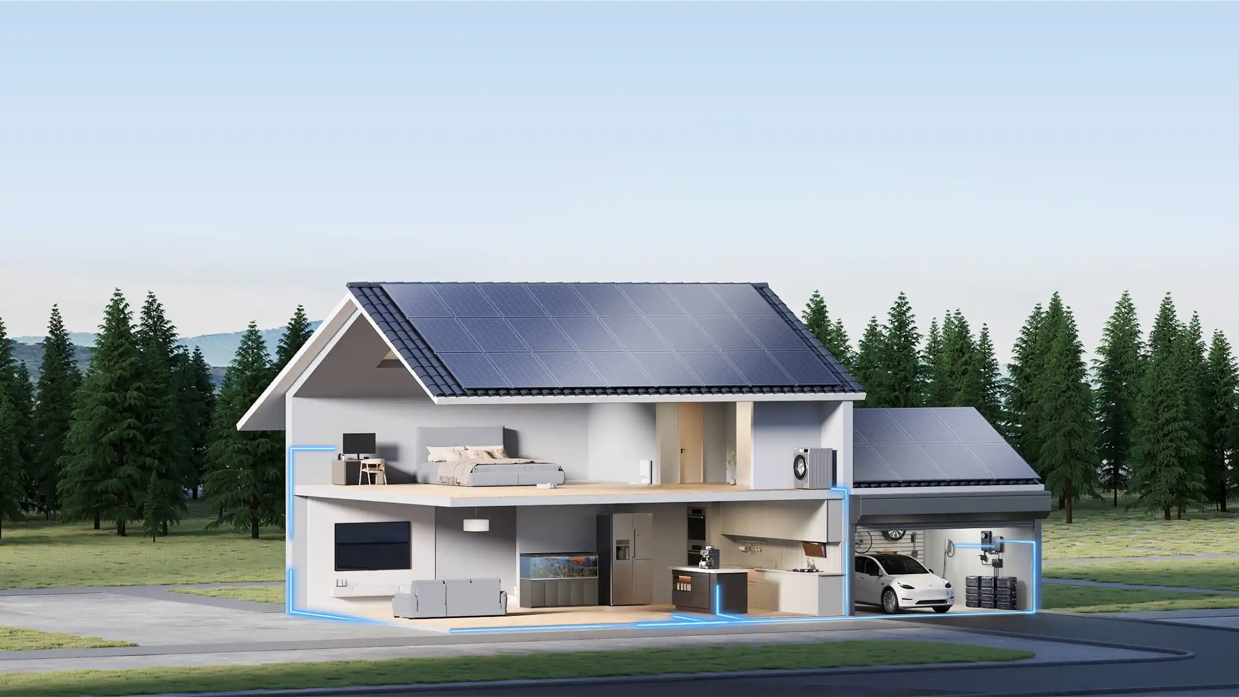 Apex 300: Respaldo para toda la casa con hasta 19,2 kW de entrada solar. Bluetti