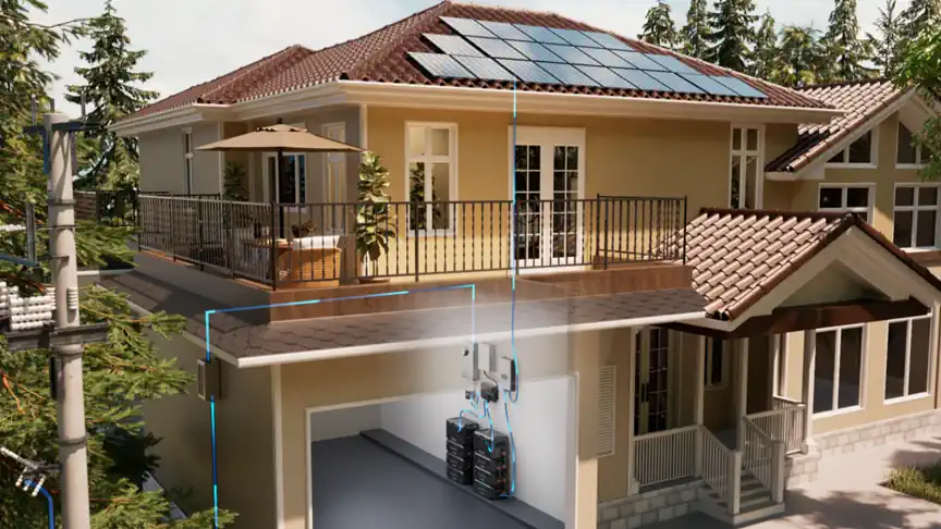 Compatibilidad con sistemas de captación fotovoltaica en tejados - Bluetti