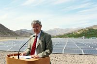 Chile inaugura la primera planta solar fotovoltaica conectada al SIC.