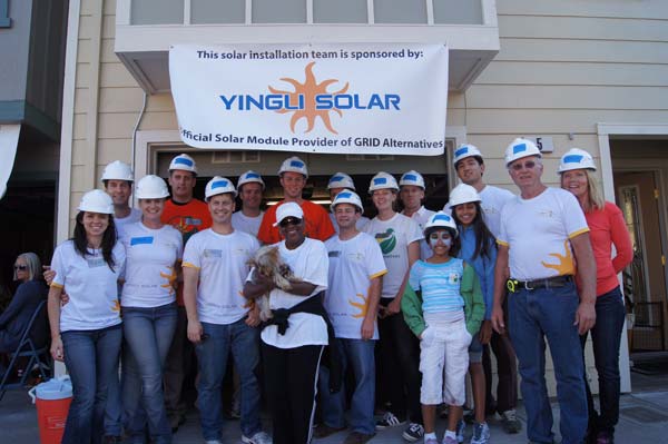 Yingli Solar y GRID Alternatives renuevan su acuerdo para llevar energía solar a 800 familias de bajos ingresos de California y Colorado.