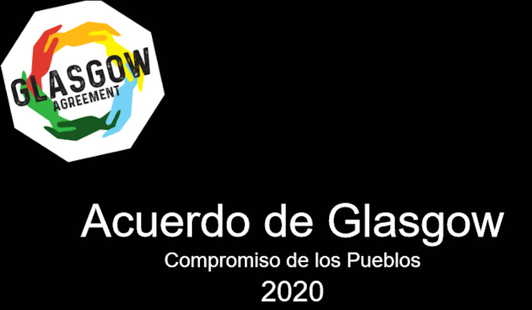 2020 Rebelión por el Clima se suma al Acuerdo de Glasgow