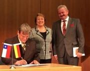 Alemania colaborará con Chile para la instalación de un centro de investigación en energía solar.