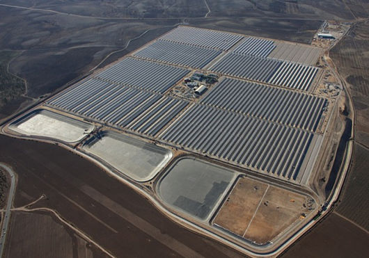 Planta de energía solar fotovoltaica en Atacama