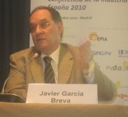 Javier García Breva: El futuro de la fotovoltaica en España es esperanzador.