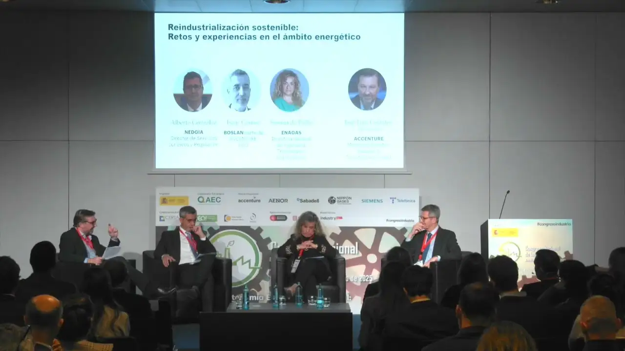 Mesa redonda: «Reindustrialización sostenible: Retos y experiencias en el ámbito energético»