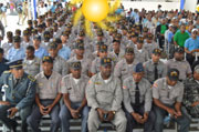 Inaugurada electrificación fotovoltaica en 100 destacamentos de la Policía Nacional.