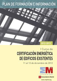 I Curso de Certificación Energética de Edificios Existentes
