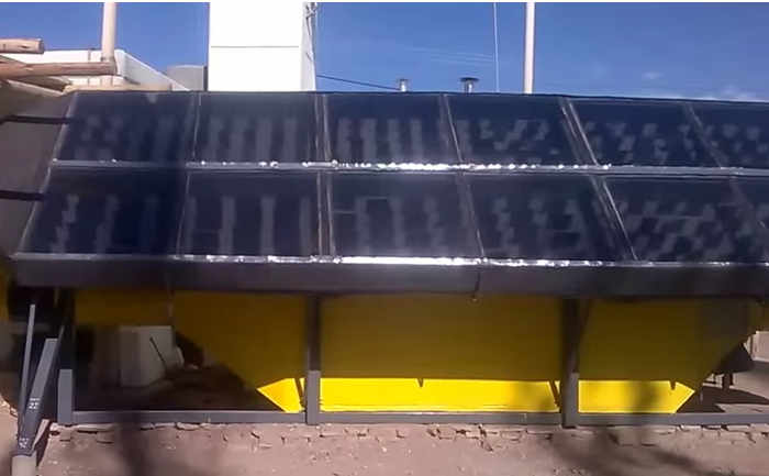 Premiado deshidratador solar de frutas y hortalizas en Innovar 2015.