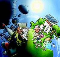 Japón cambia Fukushima por plantas fotovoltaicas y eólicas.