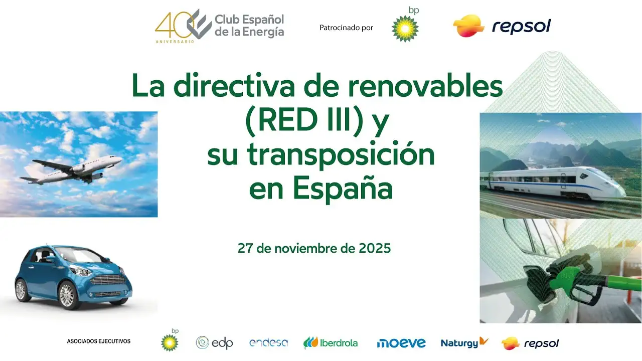 La directiva de renovables RED III y su transposición España