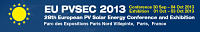 28ª Conferencia Europea de Energía Solar Fotovoltaica.