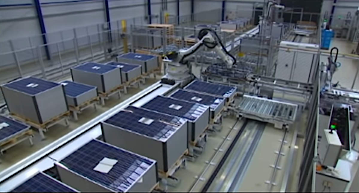 Fabricación de Paneles solares