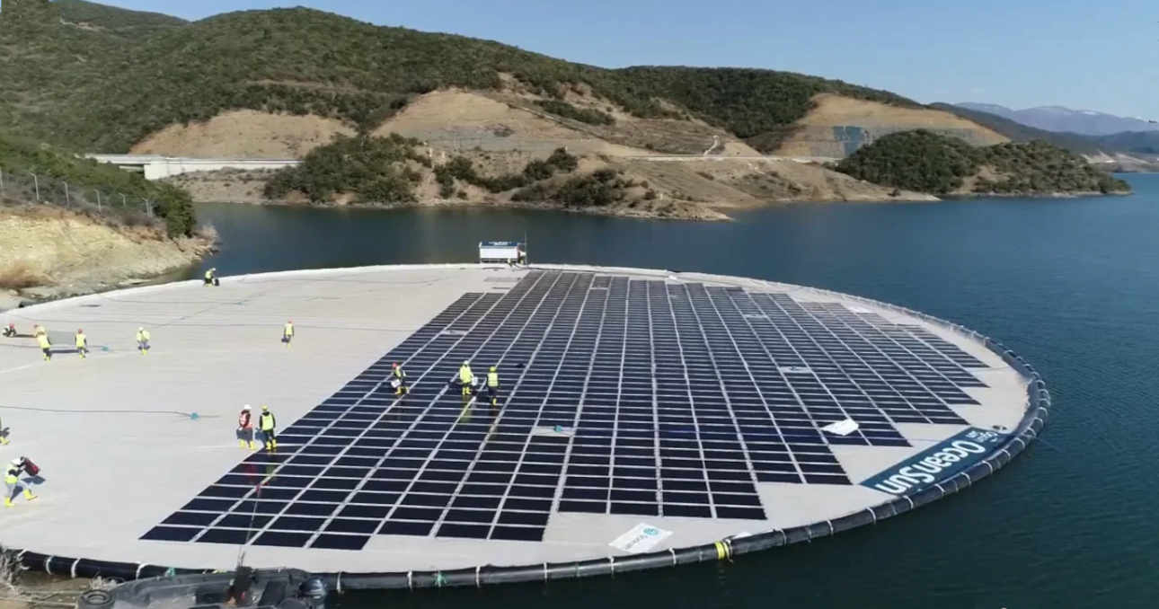 Statkraft inicia operaciones comerciales en la primera planta solar flotante en Albania 