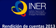 El Instituto Nacional de Energías Renovables de Ecuador presenta a la ciudadanía sus logros y cuentas del año 2013.