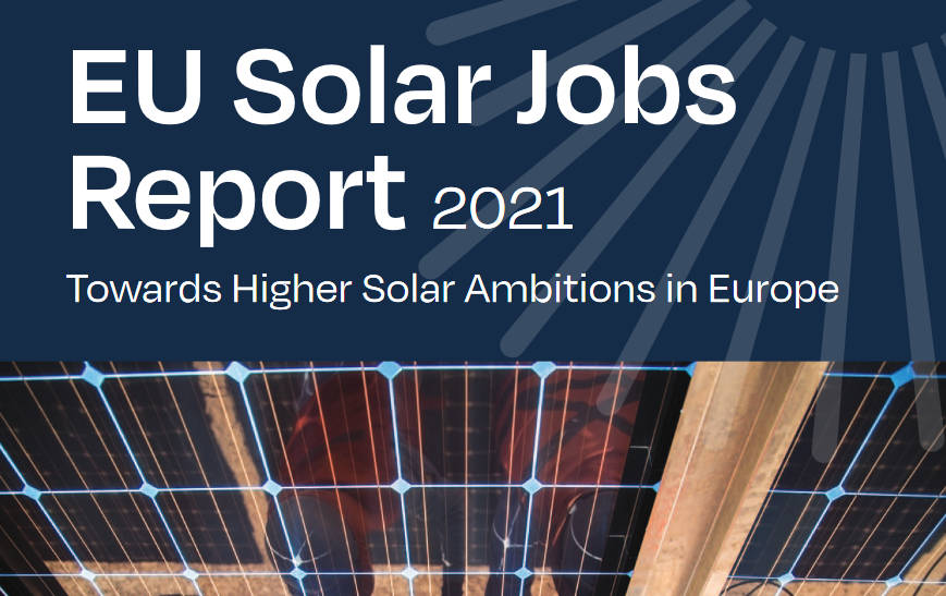 Empleos solares en la UE: potencial para triplicarse hasta alcanzar los 1,1 millones en 2030