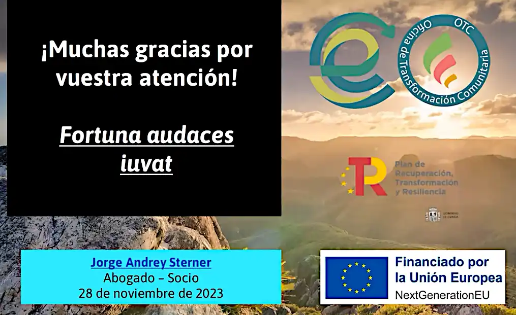 Jornada de asesoramiento jurídico sobre Comunidades Energéticas. Granada