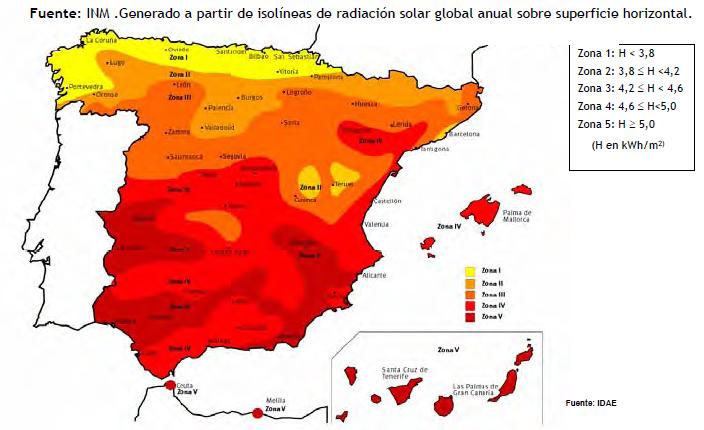 ¿A qué zona corresponde mi planta fotovoltaica a efectos de conocer el alcance de la retroactividad del Real Decreto Ley 14/2010?