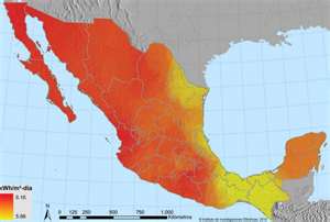 El Gran potencial de la energía solar en México.