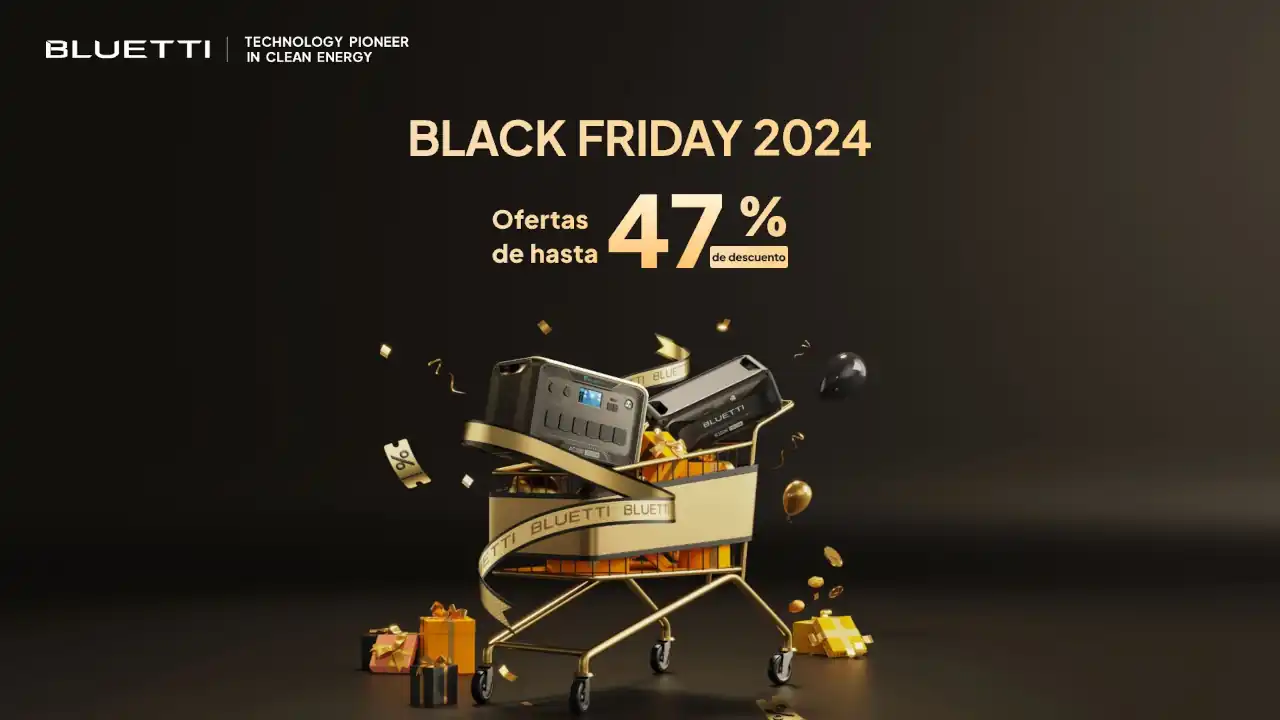 BLUETTI presenta sus mejores ofertas para el Black Friday