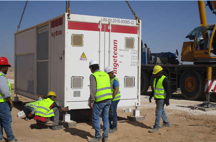 Power Station de Ingeteam para el campamento Al-Zaatari