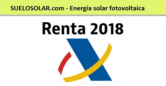 ¿Qué me puedo deducir en mi declaración de la renta de 2018 por haber invertido en instalaciones de autoconsumo de energía solar fotovoltaica?