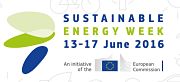 La Semana Europea de la Energía 2016 tendrá lugar del 13 al 17 de Junio de 2016.