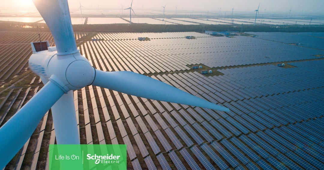 Schneider Electric alcanza el hito de más de 10.000 MW gestionados en acuerdos de compraventa de energía renovable