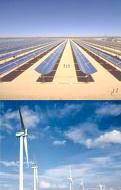 El Gobierno promete 8000 Mw más de energias renovables para 2013. 