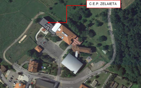Concurso Público para instalación de placas solares fotovoltaicas en el centro escolar de Zelaieta, Vizcaya.
