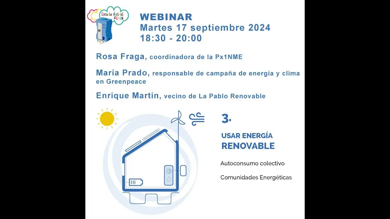 Cambiando la energía de nuestras viviendas - Autoconsumo renovable