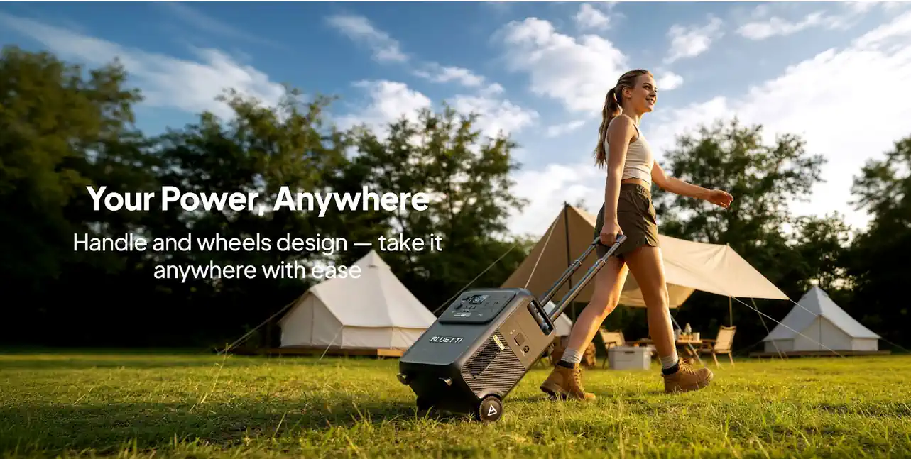 Energía en cualquier lugar. Bluetti